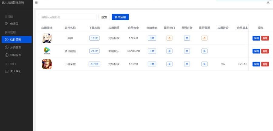 讯七应用系统插图2