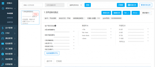 AI智能机器人电话语音通话系统 - 智能电话营销源码