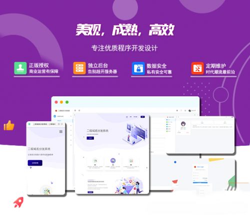 2024最新版守约者二级域名分发系统 - 自动化域名管理与安全保护