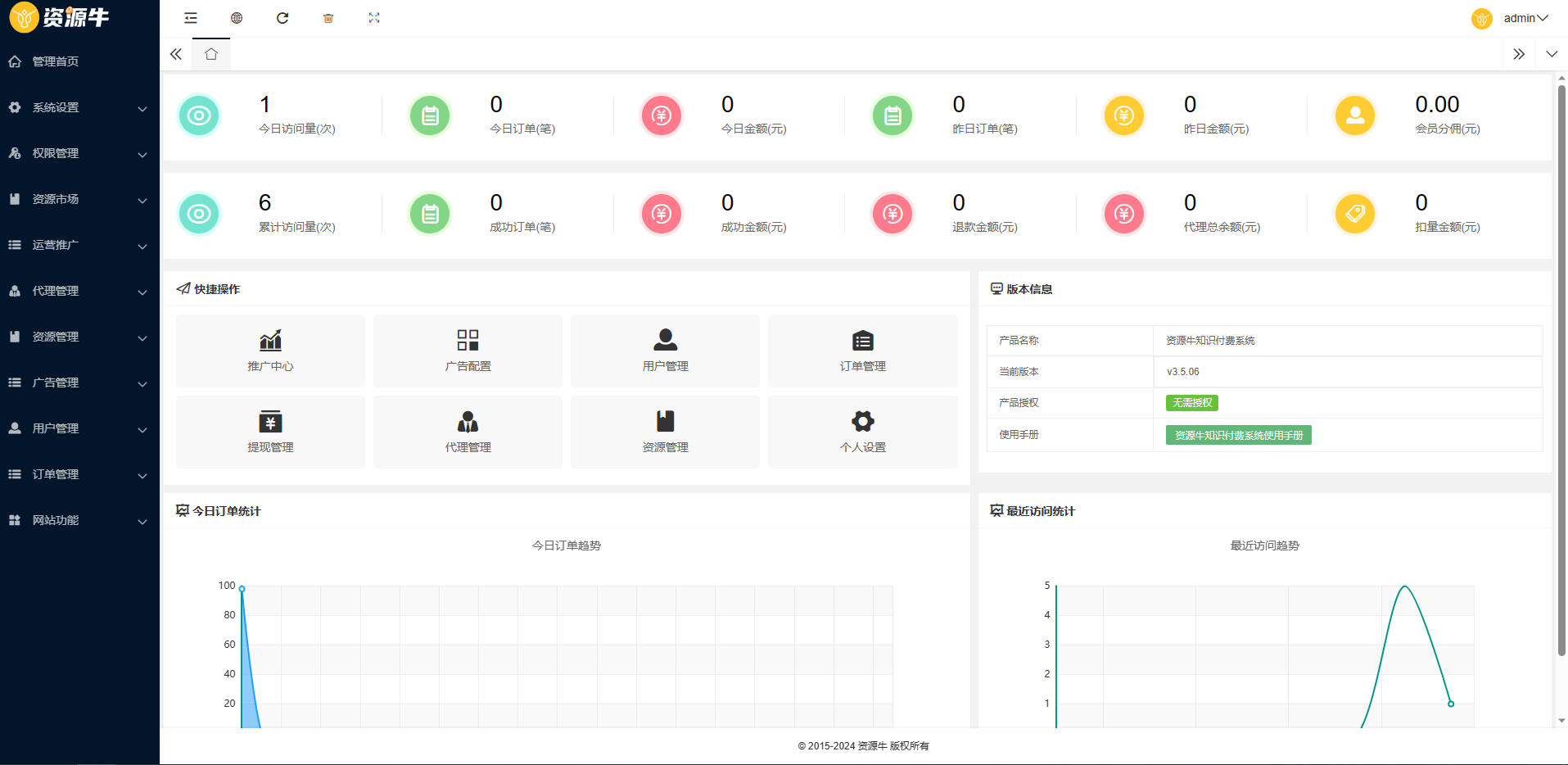 系统功能模块展示