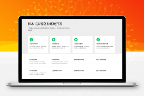 微信小程序管理系统 - 功能模块化安装，按需定制开发